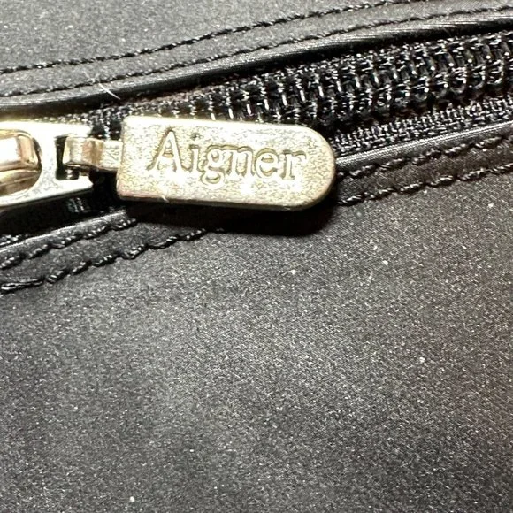 Etienne Aigner Black Winter Boots Foul Weather Water Resistant Full Zip Size 8 M - Picture 6 of 10